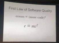 First Law of Software